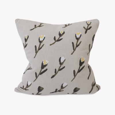 Nordic Nest Meadow cushion cover 48x48 cm beige