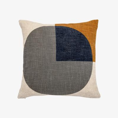Nordic Nest Bloomingville cushion circle-square 40x40 cm multi