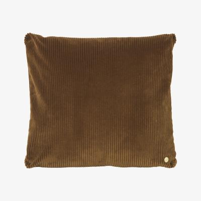 Nordic Nest Corduroy cushion golden olive