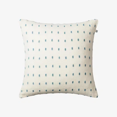 Nordic Nest Drop cushion cover 50x50 cm white-blue-aqua