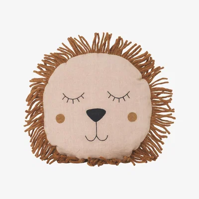 Nordic Nest Safari cushion lion rose