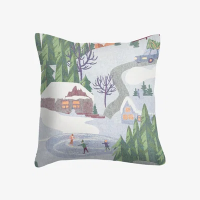 Nordic Nest Vinterliv cushion cover 40x40 cm multi