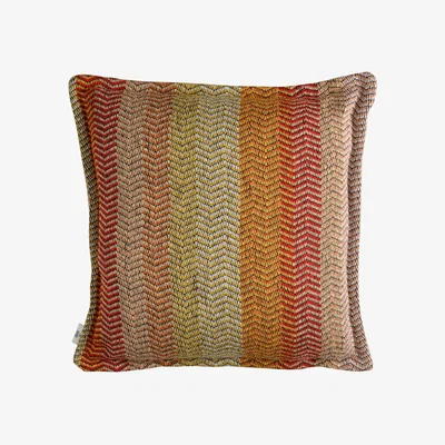 Nordic Nest Røros Tweed Fri cushion 60x60 cm Summer red