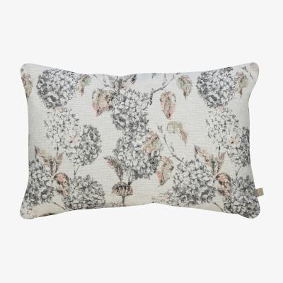 Nordic Nest Mette Ditmer Hydrangea cushion 40x60 cm Off-white-peach