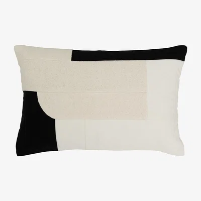Nordic Nest URBAN NATURE CULTURE Xenia cushion 40x60 cm Ebony