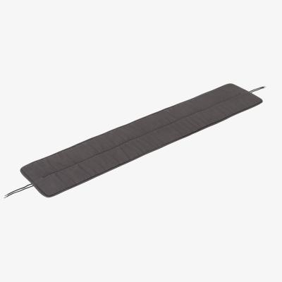 Nordic Nest Muuto Linear steel bench pad 170x32.5 cm Dark grey