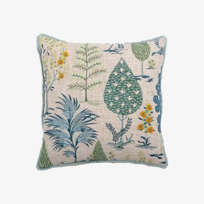 Nordic Nest Bloomingville Morello cushion 45x45 cm Green