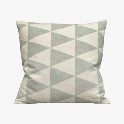 Nordic Nest Rime small cushion cover dusty mint (green)