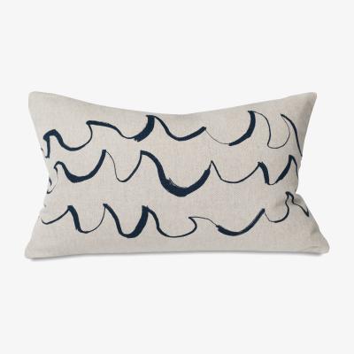 Nordic Nest Wave pillowcase 38x58 cm Blue