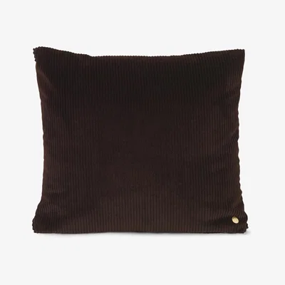 Nordic Nest Corduroy cushion Chocolate