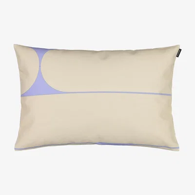 Nordic Nest Putki cushion cover 40x60 cm beige-blue