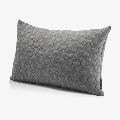Nordic Nest Vertigo cushion 60x40 cm Light grey
