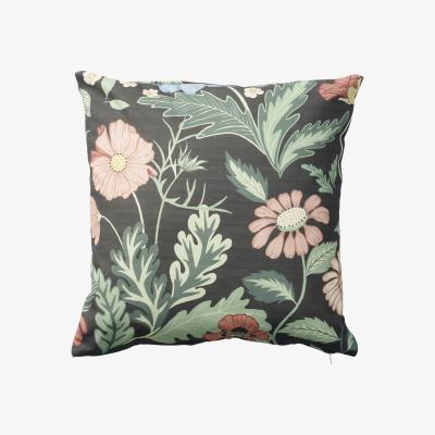 Nordic Nest Bloom cushion cover 45x45 cm asphalt