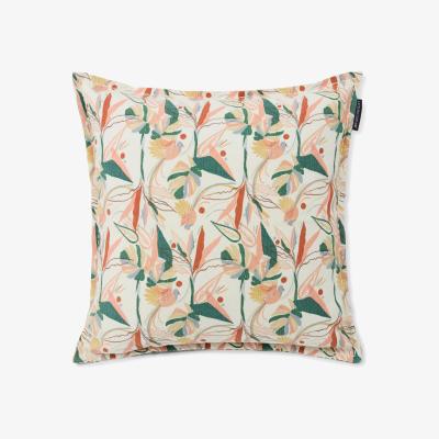 Nordic Nest Multi Color Printed pillowcase 50x50 cm White-multi