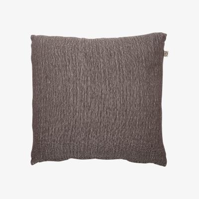 Nordic Nest Ernst pillowcase linen-cotton 60x60 cm Brown