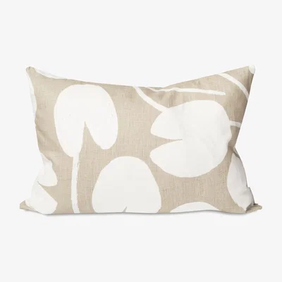 Nordic Nest Water lilies pillowcase 48x68 cm Sand-white