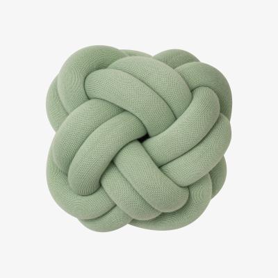 Nordic Nest Knot pillow Mint green