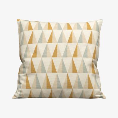 Nordic Nest New Harlequin cushion cover spicy mustard (yellow)
