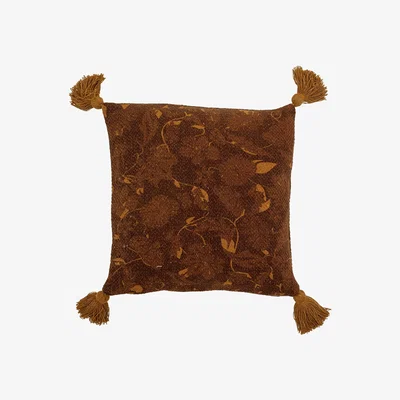 Nordic Nest Bloomingville Ganja cushion 45x45 cm Brown
