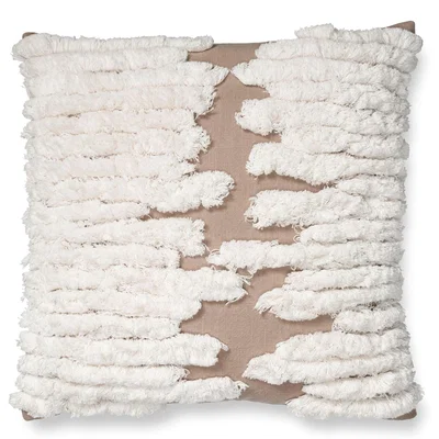 Nordic Nest River pillowcase 50x50 cm Simply taupe