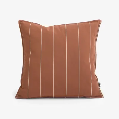 Nordic Nest HAY Terrazza cushion Terracotta narrow stripe 60x60 cm