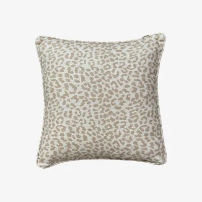 Nordic Nest Tinted Norell cushion Leopard beige-off white 50x50 cm