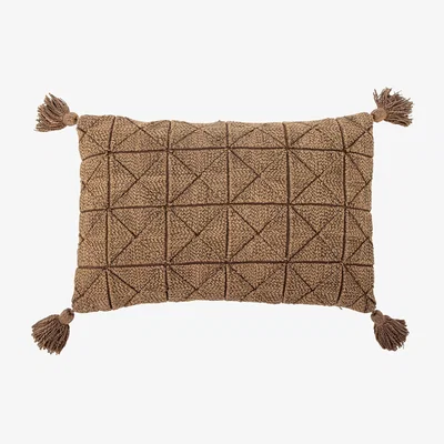 Nordic Nest Bloomingville Auna cushion 30x45 cm Brown