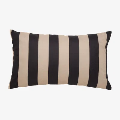 Nordic Nest Garden Glory Garden Glory Outdoor cushion 30x50 cm Black-beige