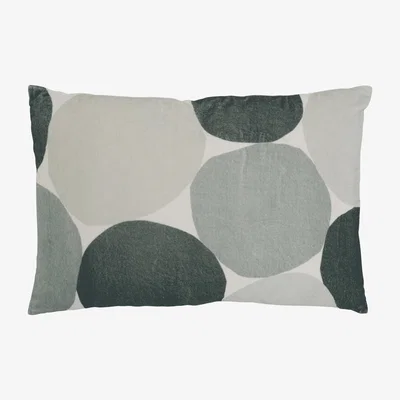 Nordic Nest Dazzling Dots cushion 40x60 cm Green