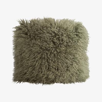 Nordic Nest Byon Tibetan cushion 40 x 40 cm Kakhi green