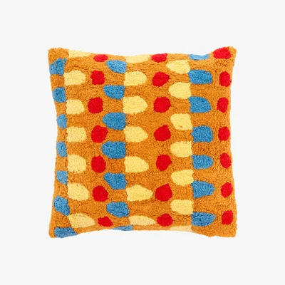 Nordic Nest Villa Collection Styles cushion 45x45 cm Brown