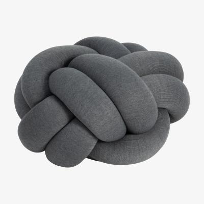 Nordic Nest Knot cushion M Grey