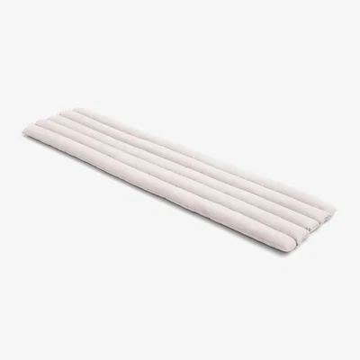 Nordic Nest HAY Palissade Chaise Lounge Soft Quilted chaise longue cushion Cream white