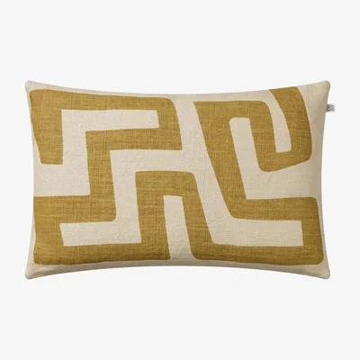 Nordic Nest Nagra cushion cover 40x60 cm spicy yellow