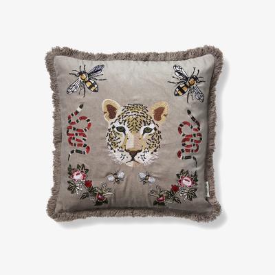 Nordic Nest Anguis cushion cover 45x45 cm simply taupe
