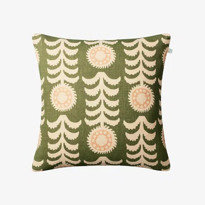 Nordic Nest Alok cushion cover 50x50 cm beige-green-rose