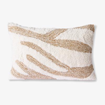 Nordic Nest Fluffy cushion 35x55 cm white-beige
