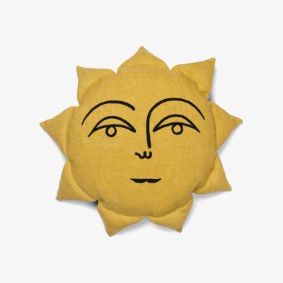 Nordic Nest Ferm Living Sun cushion Ø35 cm Yellow