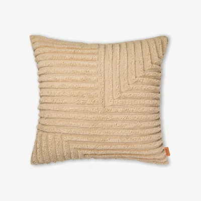 Nordic Nest Crease cushion 80x80 cm Light Sand