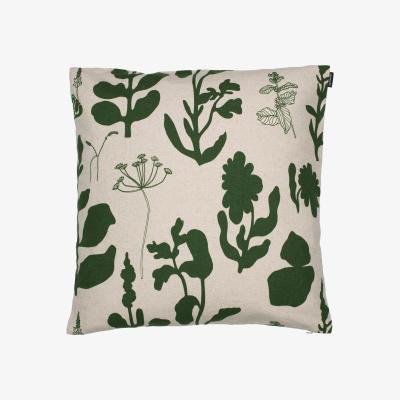 Nordic Nest Elokuun Varjot pillowcase 50x50 cm Green-beige