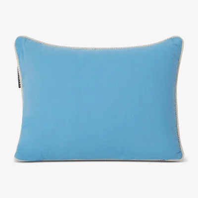 Nordic Nest Lexington Seaside Small Organic Cotton Twill cushion 30x40 cm Blue-light beige
