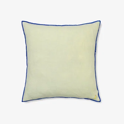 Nordic Nest ferm LIVING Contrast linen cushion 40x40 cm Mint