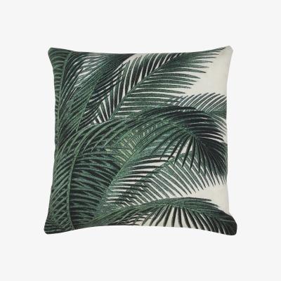 Nordic Nest Palm leaves cushion 45x45 cm