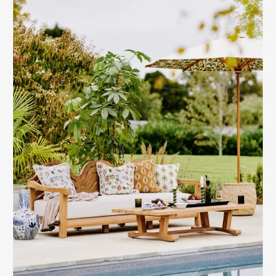 OKA OKA, Verdure Outdoor Cushion Set, BAO Bundle