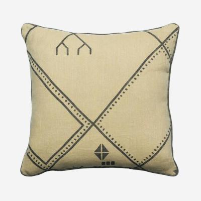 Olivia's Andrew Martin Kongo Cushion Grey Kilimanjaro Grey