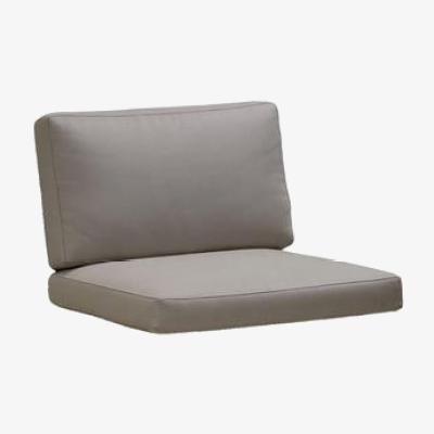 Olivia's CANE-LINE Connect Single Seater Module Outdoor Cushion Set Natte Taupe