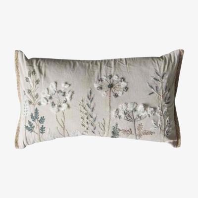 Olivia's Gallery Direct Amaryllis Embroidered Cushion