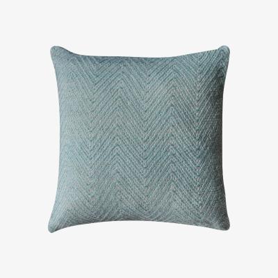 Olivia's Gallery Interiors Chevron Duck Egg Cushion | Outlet