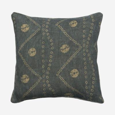 Olivia's Andrew Martin Kyoto Cushion Blue