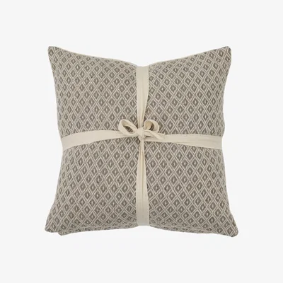 Olivia's Gallery Interiors Headley Geometric Cushion Taupe